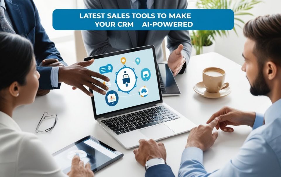 Latest Sales Tools to Make Your CRM AI-Powered