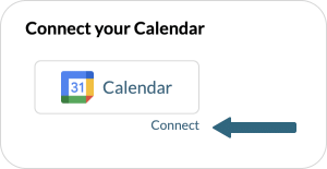 Connect your calendar